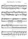 Piano Sonata No.1 in C Minor