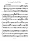Trio Sonata No.1 in D Minor