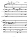 Piano Quartet in E Major (Finished)